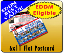 6x11 Direct Mail Postcard Printing - EDDM Printing - 6x11 PC