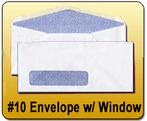 Envelope - #10 W/Window