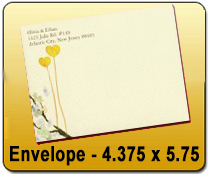 Envelope - 4.375 x 5.75