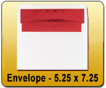 Envelope - 5.25 x 7.25