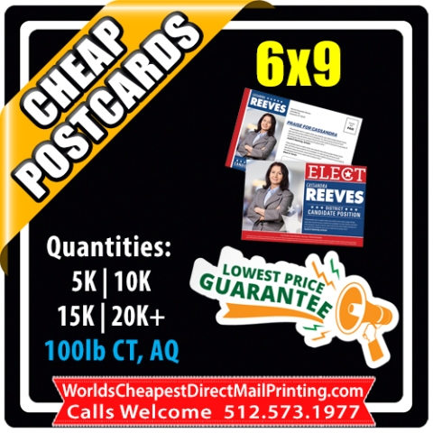 6x9 Postcards & Rackcards - 6x9